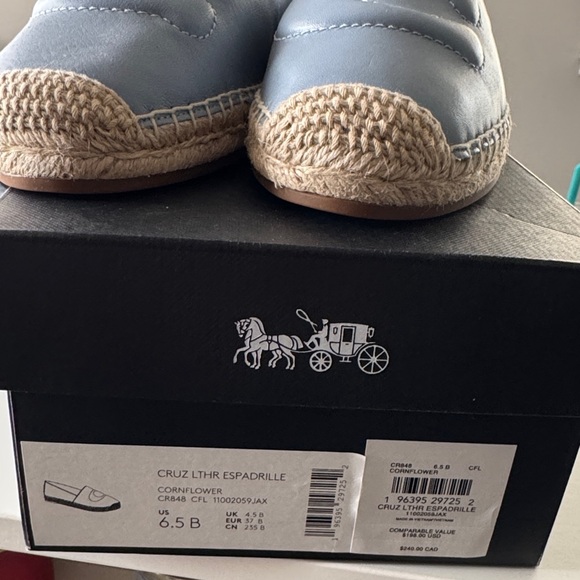 Coach Blue Espadrilles - Picture 4 of 4